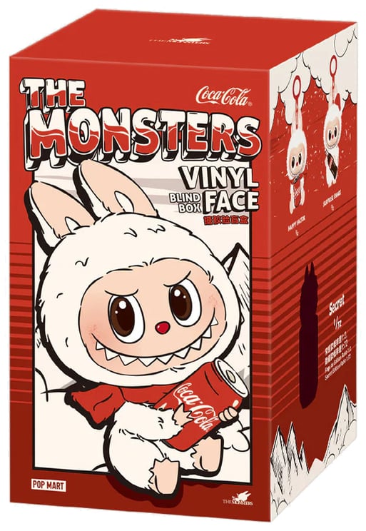 Labubu Pop Mart Labubu The Monsters Coca Cola Series Vinyl Face - Blind Box