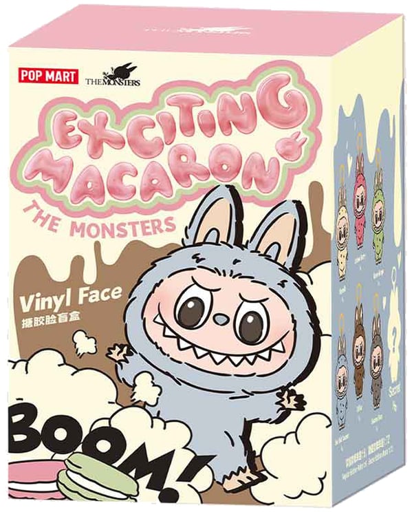 Labubu Pop Mart Labubu The Monsters Exciting Macaron Vinyl Face - Blind Box