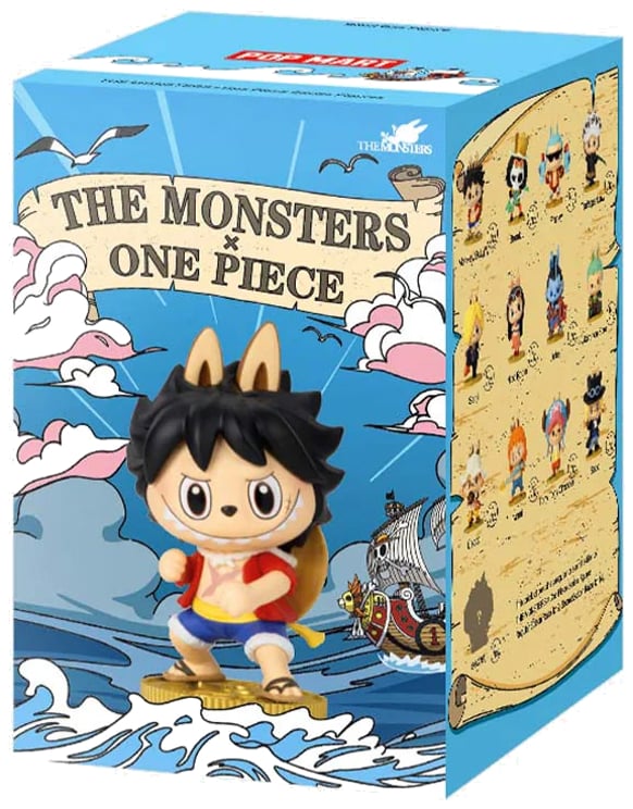 Labubu Pop Mart Labubu The Monsters x One Piece Series Single Blind Box