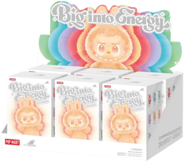 Labubu Pop Mart Labubu The Monsters Big into Energy Vinyl Face Blind Box