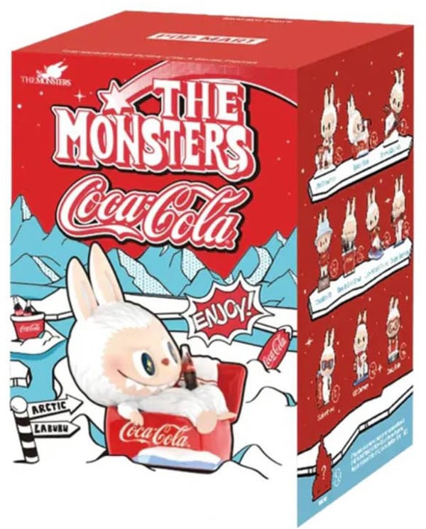 Labubu Pop Mart THE MONSTERS COCA-COLA Series Figures - Blind Box