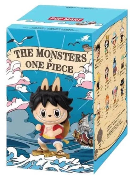 Labubu Pop Mart Labubu The Monsters x One Piece Series - Blind Box