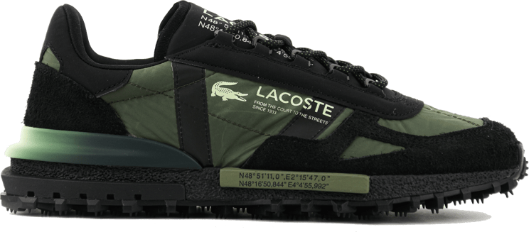 Lacoste Elite Active Sneaker Black Green