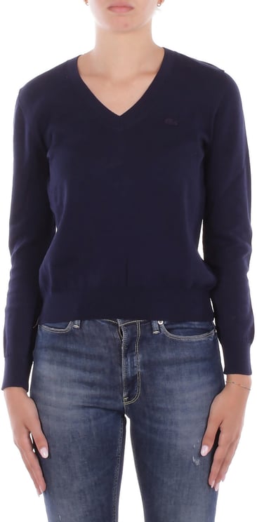 Lacoste Sweaters Blue