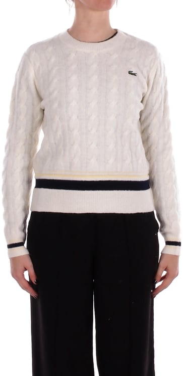 Lacoste Sweaters Beige