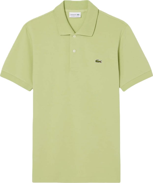 Lacoste T-Shirts And Polos Verde Chiaro