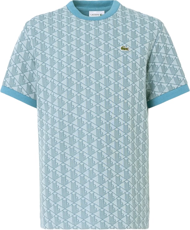 Lacoste T-Shirts And Polos Clear Blue