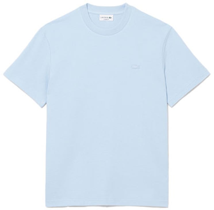 Lacoste Lacoste 1ht1 Men's Tee-shirt Korte Mouw Overhemden Lichtblauw Th1979-61
