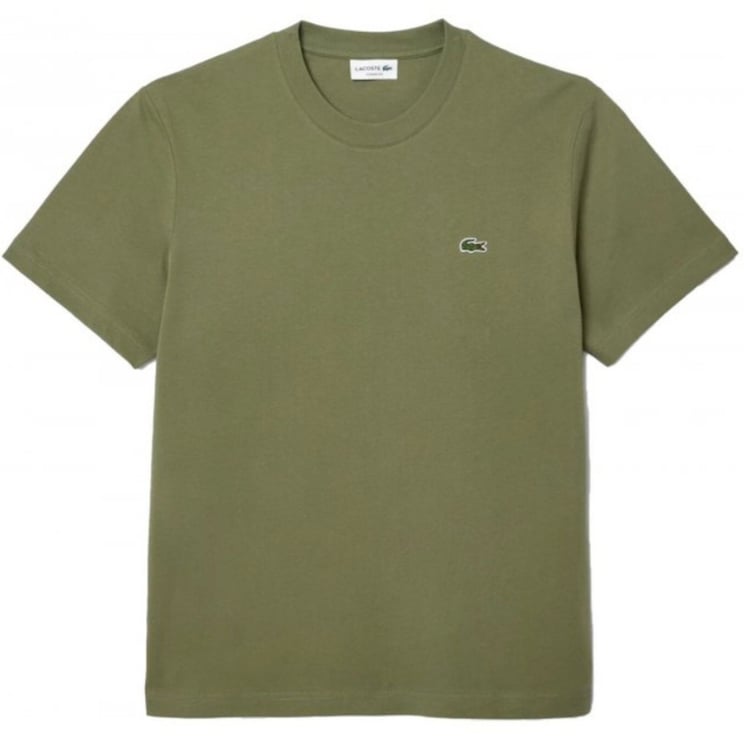 Lacoste Lacoste 1ht1 Men's Tee-shirt T-shirts Groen Th7318-61