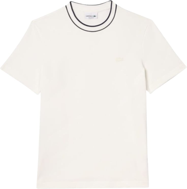Lacoste Lacoste 1ht1 Men's Tee-shirt T-shirts Ecru Th8174-61