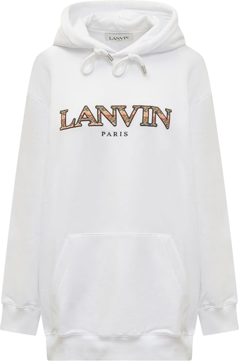 Lanvin Lanvin Oversized Logo Hoodie Sweatshirt