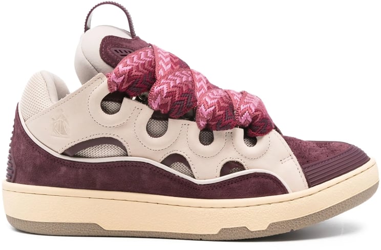 Lanvin Sneakers Beigeburgundy