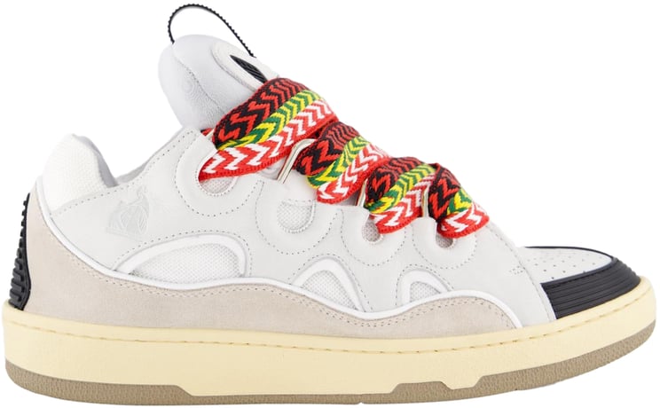 Lanvin Dames Curb Sneakers Wit/Multi