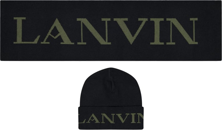 Lanvin Lanvin Kinder Meisjes Muts In Zwart