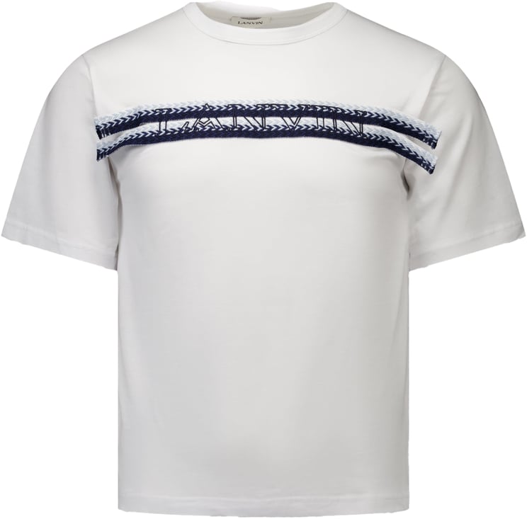 Lanvin Lanvin Kinder Jongens T-Shirt In Wit