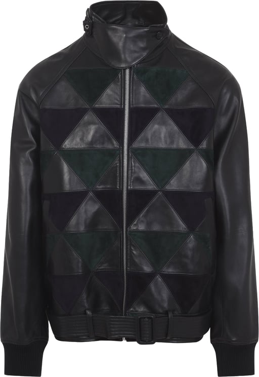 Lanvin Lanvin Intarsia Bomber Jacket