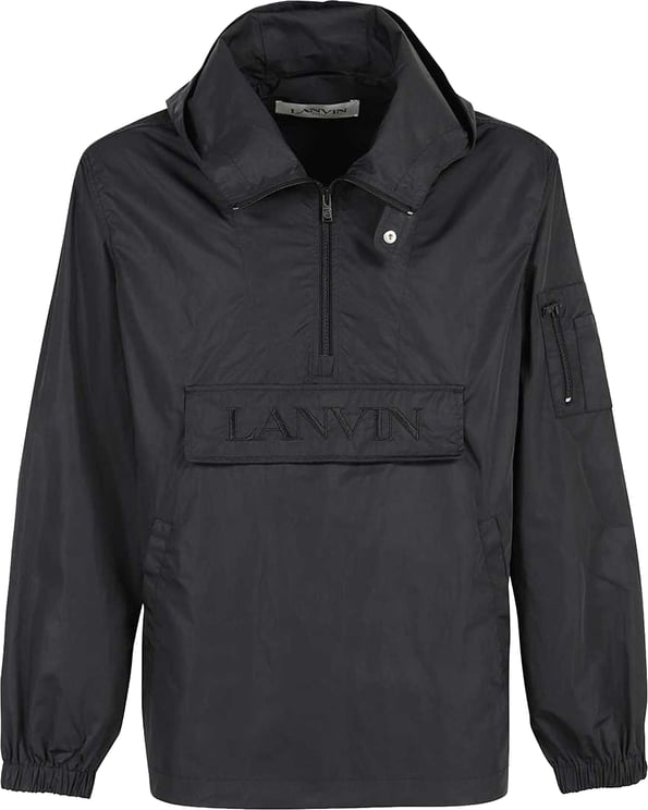 Lanvin Lanvin Logo Hooded Windbreaker