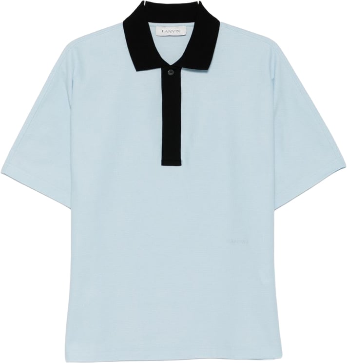 Lanvin T-Shirts And Polos Bleu Ciel