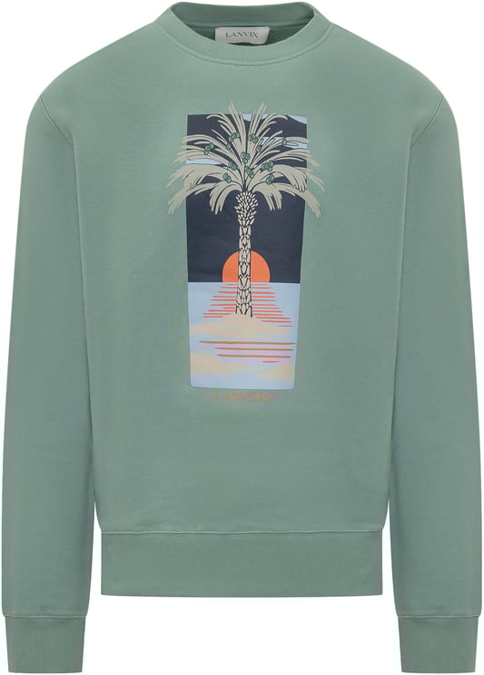 Lanvin Felpa con Stampa