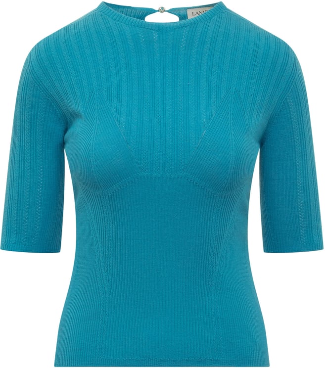 Lanvin Top Maniche Corte