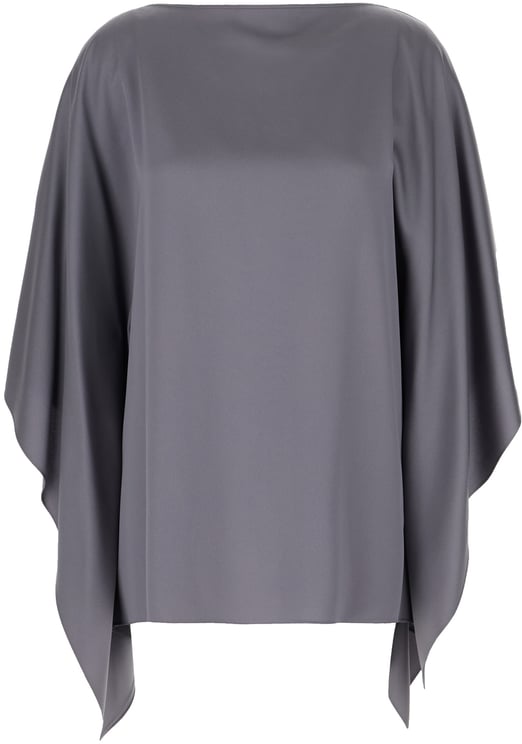 Lanvin Lanvin Grey acetate blend blouse