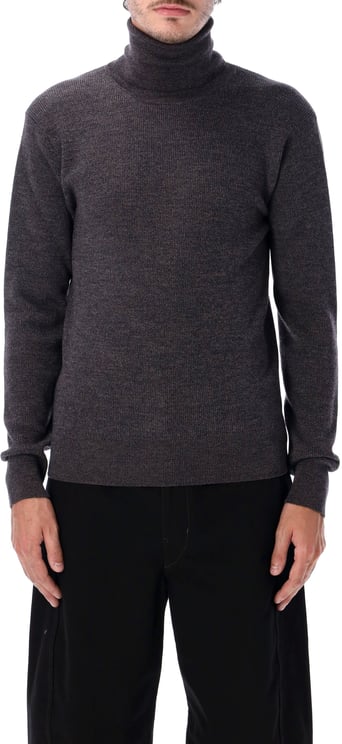Lemaire Turtleneck Mouline Marrone