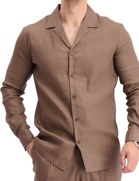 Les Brutes Linen Cuban Blouse