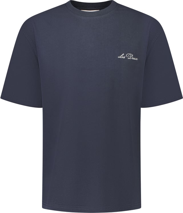 Les Deux T-shirt Blauw