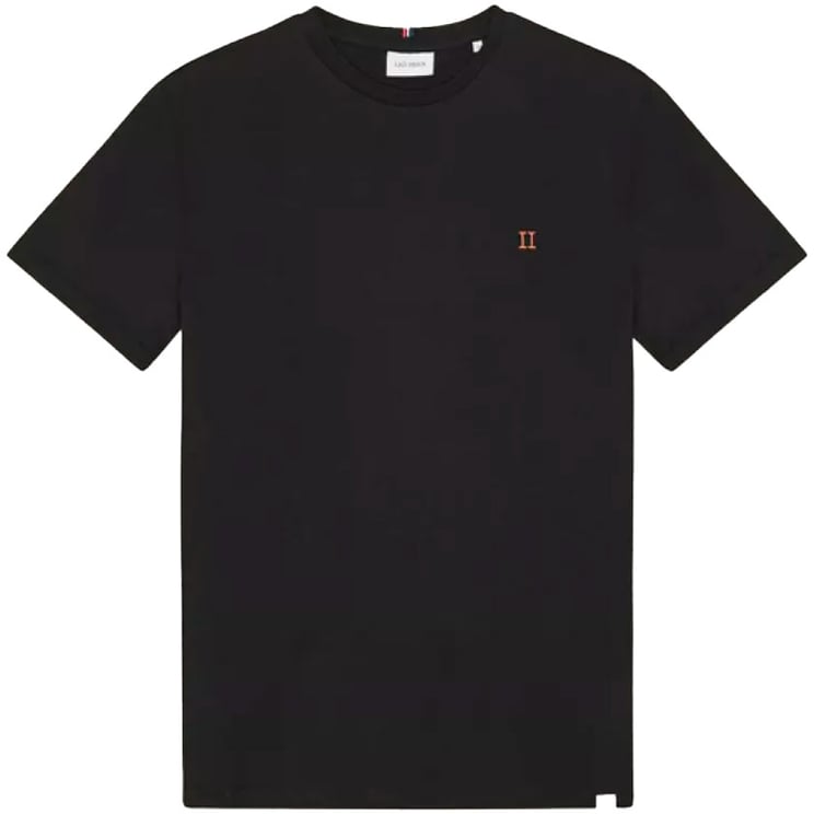 Les Deux les deux norregaard contrast tshirt black
