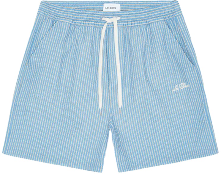 Les Deux short de bain les deux stan seersucker polyester allure