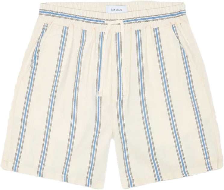 Les Deux shorts les deux lawson coton eggnog white