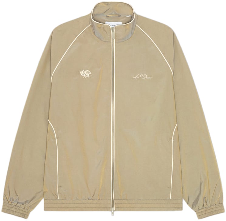 Les Deux Track Jacket Laurel Shiny Sand