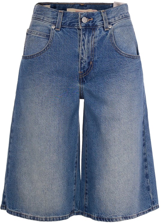 Levi's Shorts Med Indigo Worn In