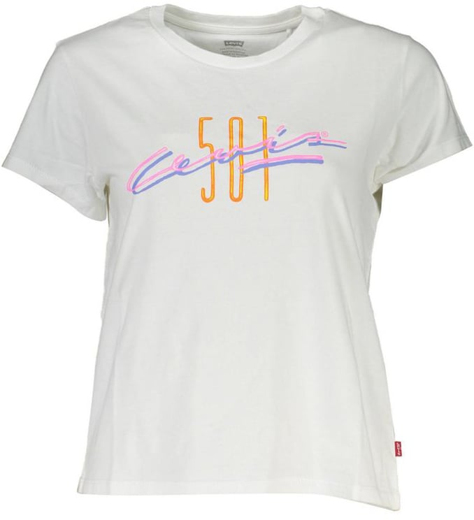 Levi's Levi's White Cotton Women's T-Shirt