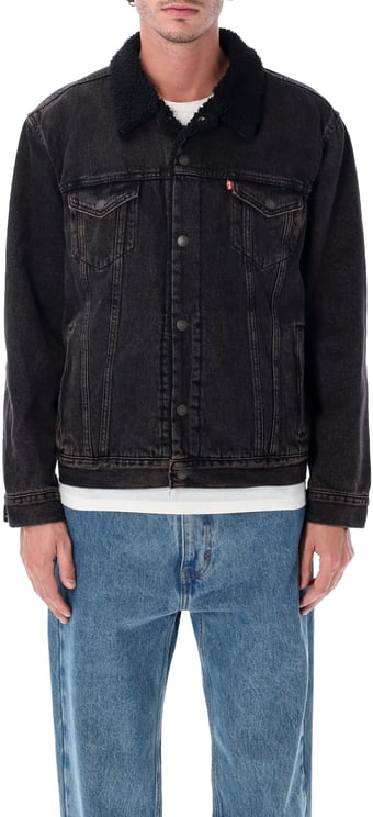 Levi's Type 3 Sherpa Jacket Black Wash