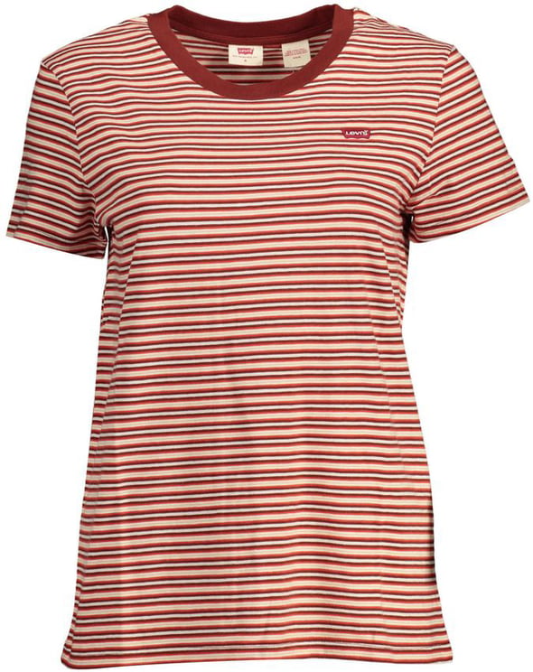 Levi's Levi's Rosso Cotton Women T-Shirt