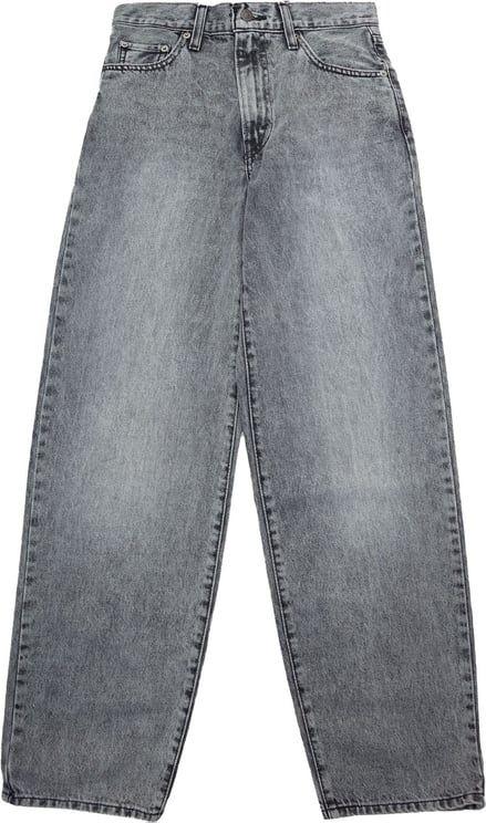Levi's Jeans Woman Baggy 'Dad Path Of Totality' Grigio