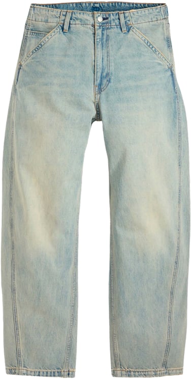 Levi's Jeans Baggy Barrel My Tinted Journey Med Indigo