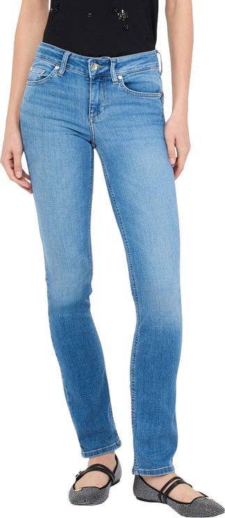 Liu Jo Liu Jo Light Blue Cotton Skinny Jeans