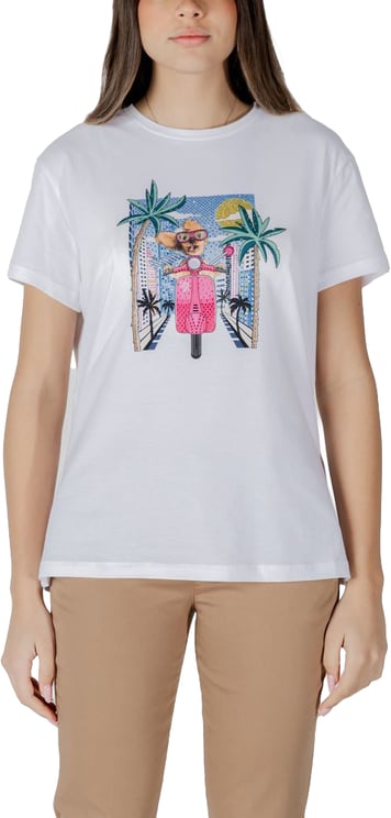 Liu Jo Liu Jo White Cotton T-Shirt