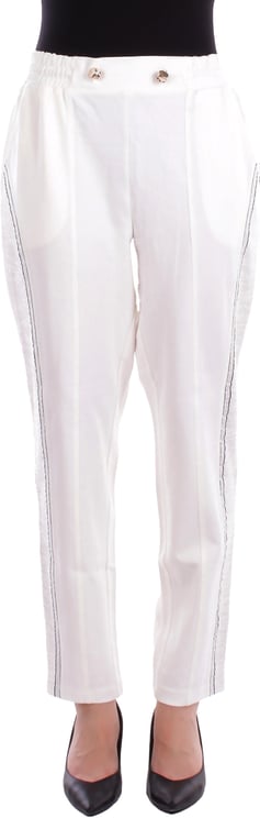 Liu Jo Trousers White Milk