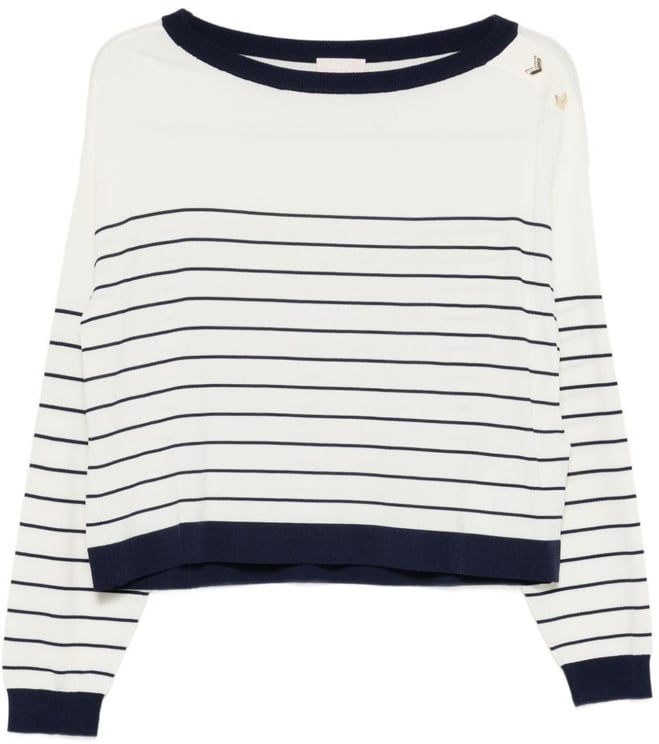 Liu Jo Sweaters Whmilkntblue Sky