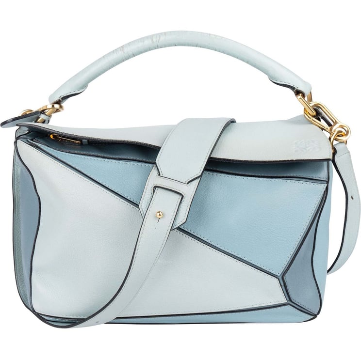 Loewe Loewe Calfskin Leather Puzzle Handbag