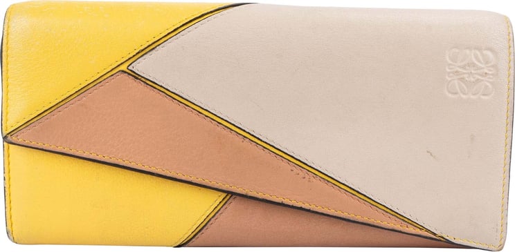 Loewe Loewe Leather Puzzle Continental Wallet