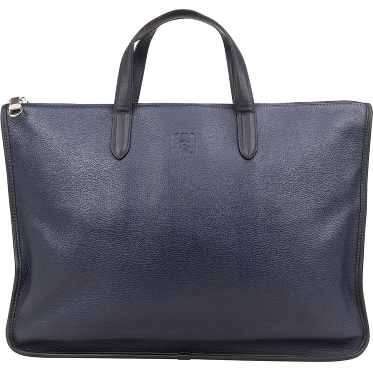 Loewe Loewe Grained Leather Briefcase Handbag