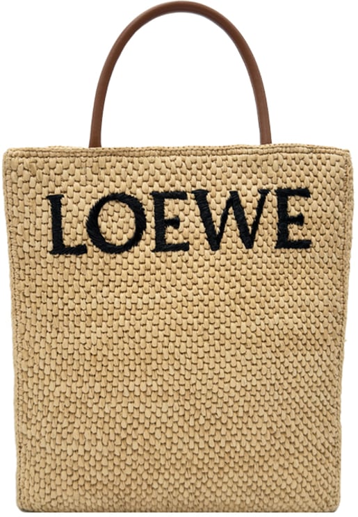 Loewe Loewe A4 Tote Bag Raffia - beige