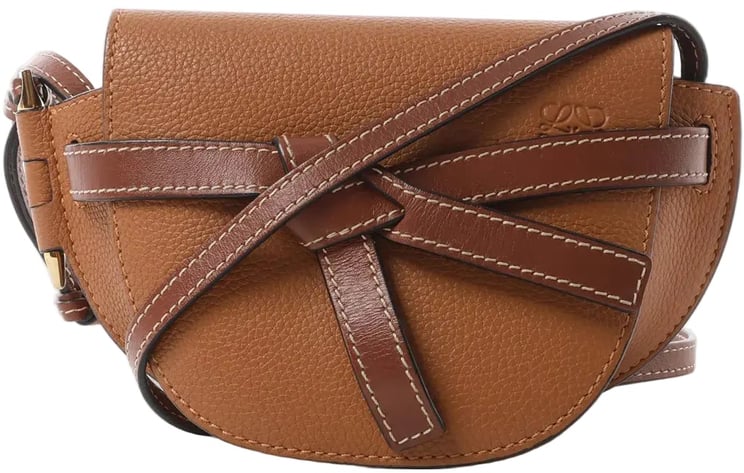 Loewe LOEWE Gate Small Crossbody Bag in Brown
