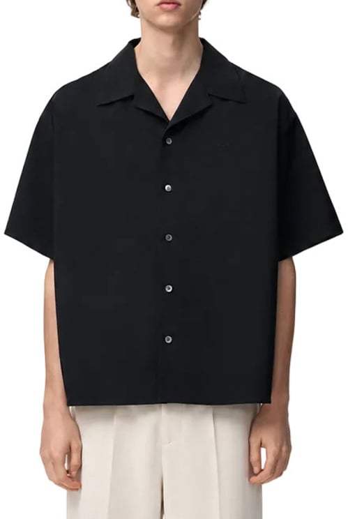Loewe SHORT SLEEVE SHIRT BLACK