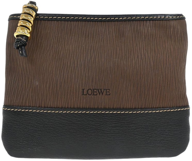Loewe Loewe Velazquez Clutch Bag Leather