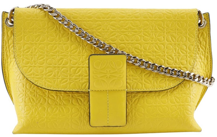 Loewe Loewe Eye/LOEWE/Nature Expandable Zippered Tote Fleece with Leather Large